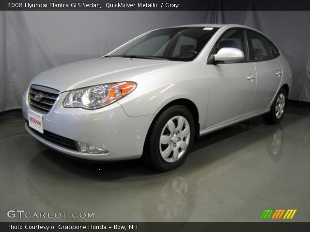 2008 Hyundai Elantra GLS Sedan in QuickSilver Metallic
