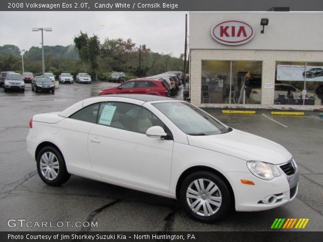 2008 Volkswagen Eos 2.0T in Candy White