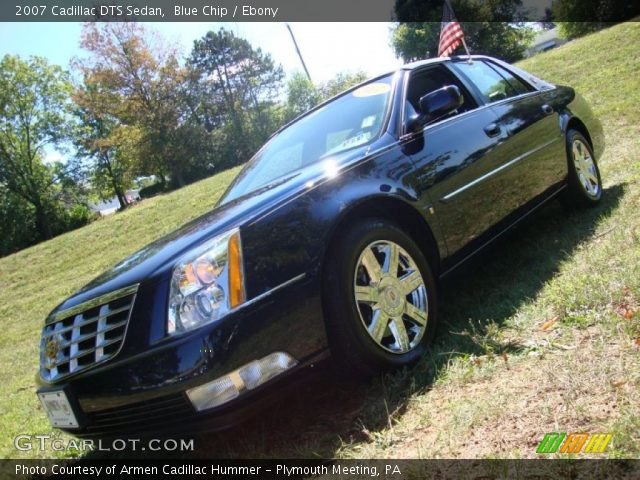 2007 Cadillac DTS Sedan in Blue Chip
