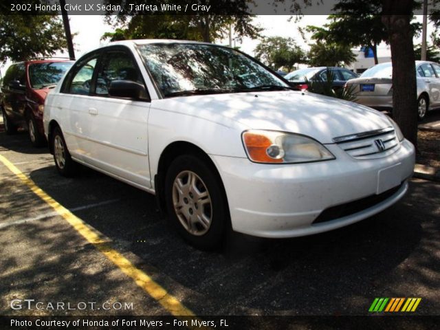 2002 Honda Civic LX Sedan in Taffeta White