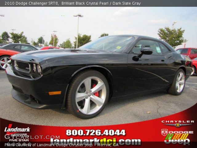 2010 Dodge Challenger SRT8 in Brilliant Black Crystal Pearl