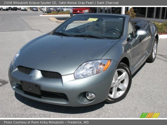 2008 Mitsubishi Eclipse Spyder GS in Satin Meisai Gray Pearl