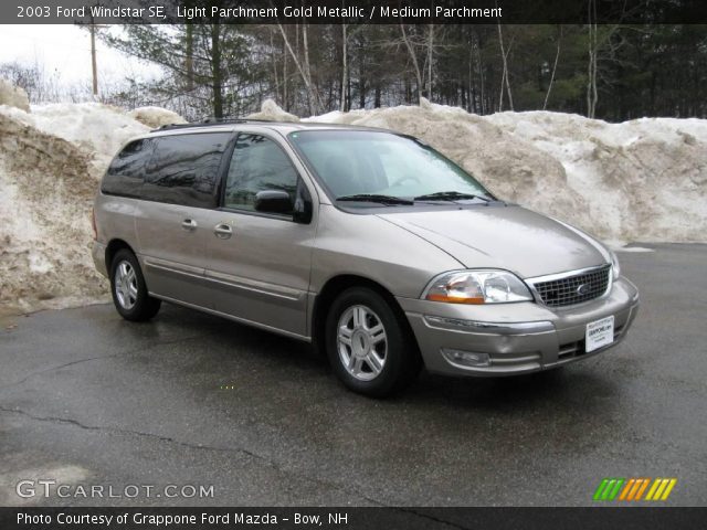 2003 Ford Windstar SE in Light Parchment Gold Metallic