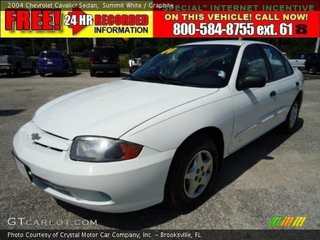2004 Chevrolet Cavalier Sedan in Summit White