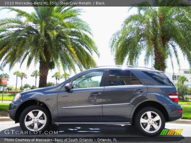 2010 Mercedes-Benz ML 350 in Steel Grey Metallic