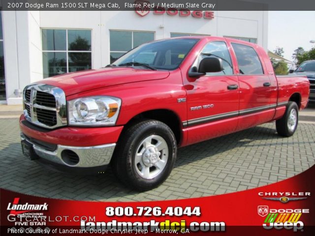 2007 Dodge Ram 1500 SLT Mega Cab in Flame Red