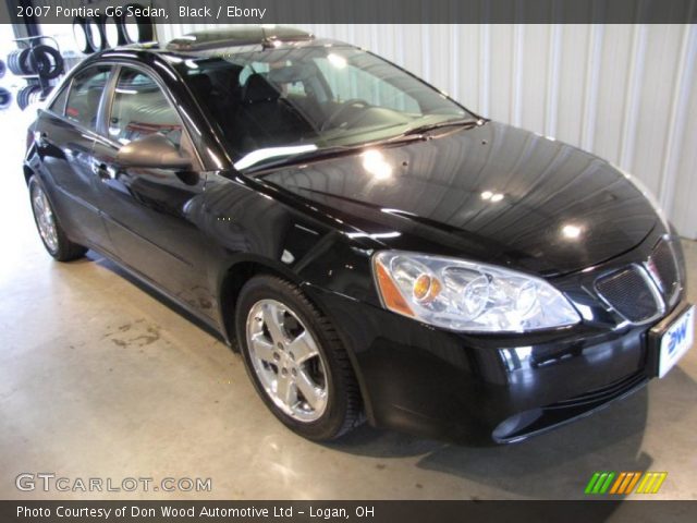 2007 Pontiac G6 Sedan in Black