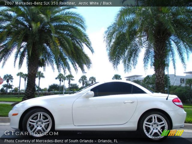 2007 Mercedes-Benz SLK 350 Roadster in Arctic White