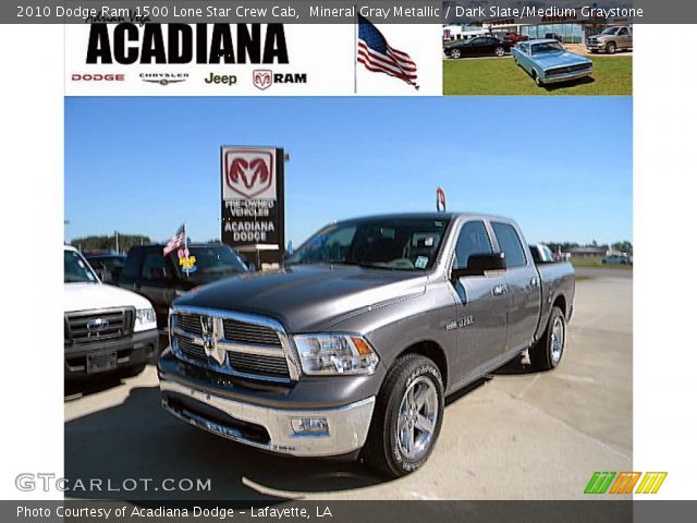 2010 Dodge Ram 1500 Lone Star Crew Cab in Mineral Gray Metallic