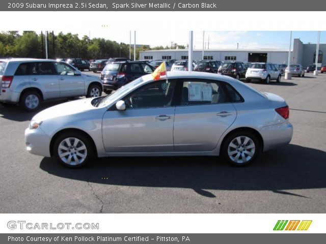 2009 Subaru Impreza 2.5i Sedan in Spark Silver Metallic