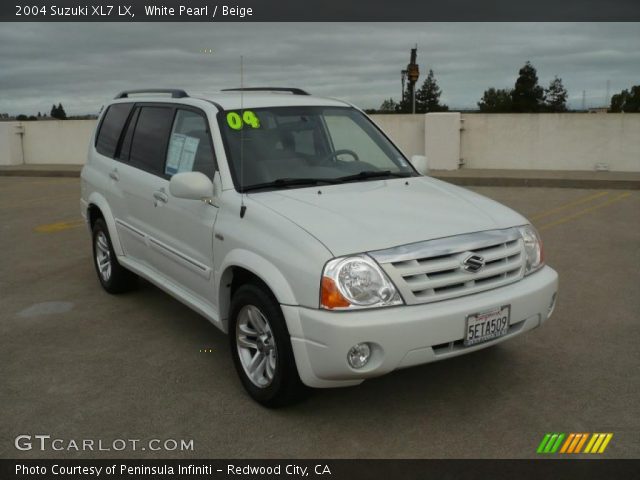 2004 Suzuki XL7 LX in White Pearl