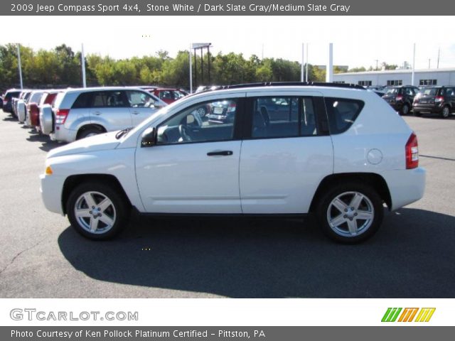 2009 Jeep Compass Sport 4x4 in Stone White