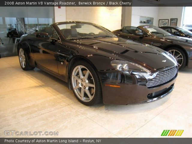 2008 Aston Martin V8 Vantage Roadster in Berwick Bronze