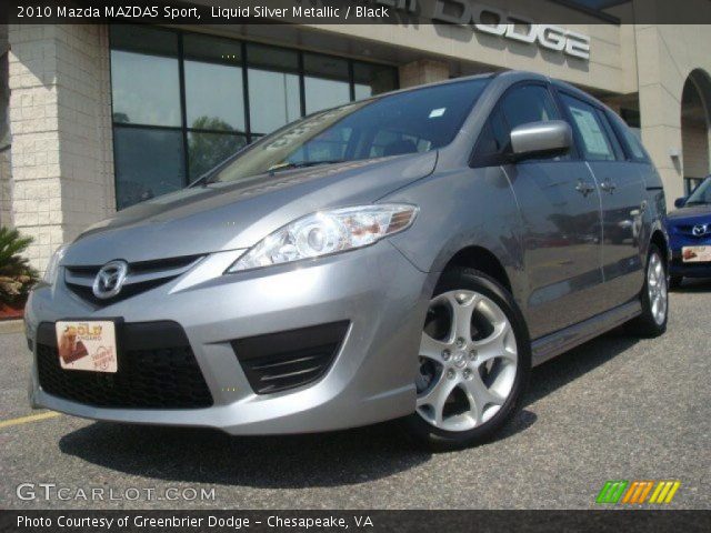 2010 Mazda MAZDA5 Sport in Liquid Silver Metallic