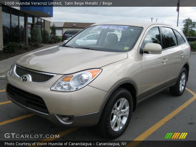 2008 Hyundai Veracruz Limited in Satin Beige Metallic