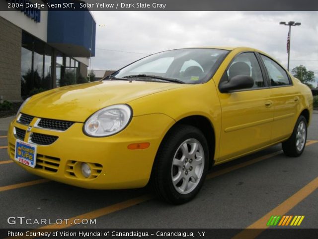 2004 Dodge Neon SXT in Solar Yellow