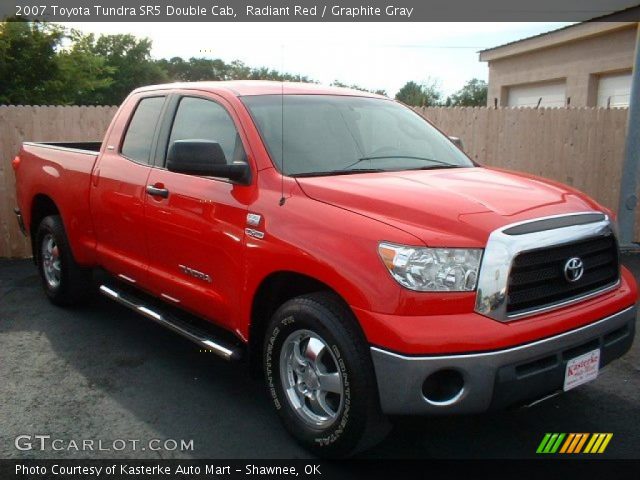 2007 Toyota Tundra SR5 Double Cab in Radiant Red