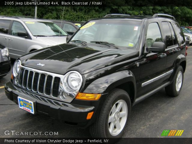 2005 Jeep Liberty Limited 4x4 in Black Clearcoat