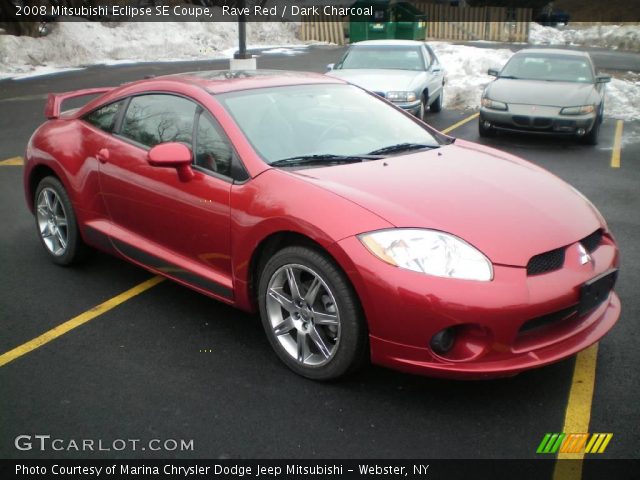 2008 Mitsubishi Eclipse SE Coupe in Rave Red