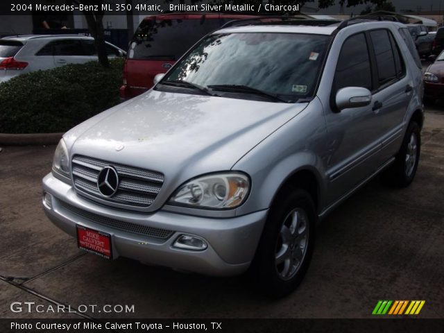 2004 Mercedes-Benz ML 350 4Matic in Brilliant Silver Metallic