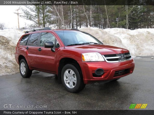 2008 Mitsubishi Endeavor LS AWD in Rave Red