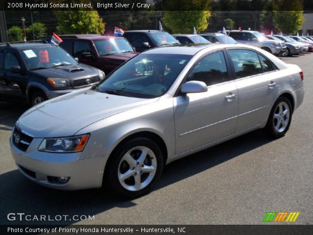 2008 Hyundai Sonata Limited in Bright Silver