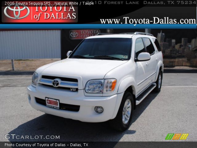 2006 Toyota Sequoia SR5 in Natural White