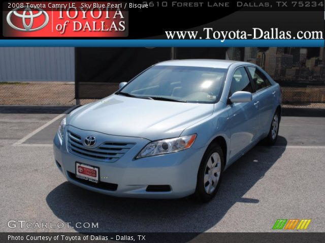 2008 Toyota Camry LE in Sky Blue Pearl