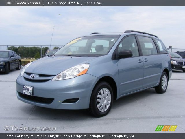 2006 Toyota Sienna CE in Blue Mirage Metallic