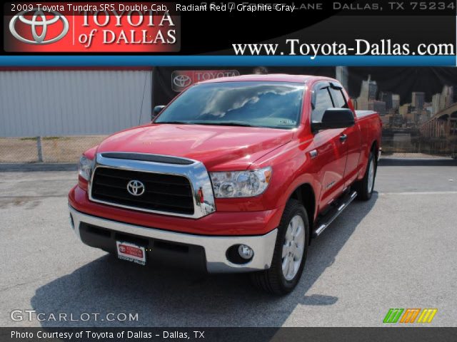 2009 Toyota Tundra SR5 Double Cab in Radiant Red
