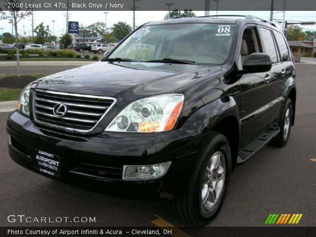 2008 Lexus GX 470 in Black Onyx