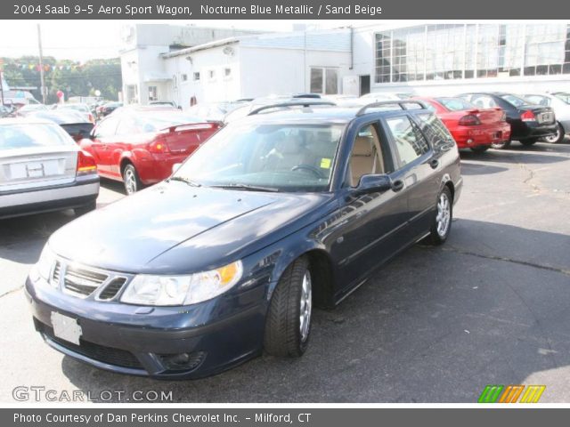 2004 Saab 9-5 Aero Sport Wagon in Nocturne Blue Metallic