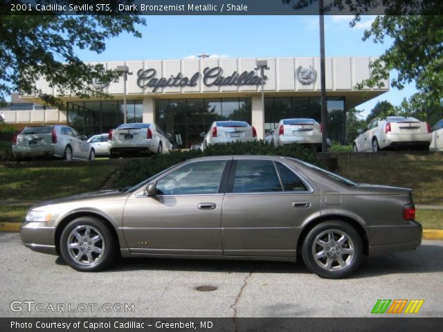 2001 Cadillac Seville STS in Dark Bronzemist Metallic