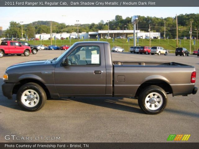 2011 Ford Ranger XL Regular Cab in Dark Shadow Grey Metallic