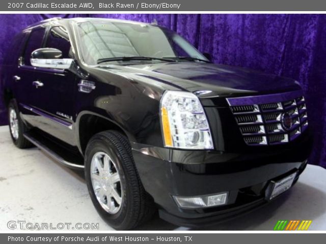 2007 Cadillac Escalade AWD in Black Raven