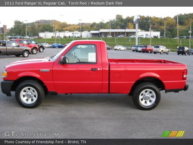 2011 Ford Ranger XL Regular Cab in Torch Red