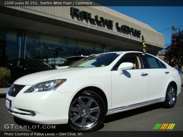 2008 Lexus ES 350 in Starfire White Pearl