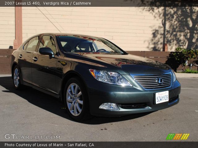 2007 Lexus LS 460 in Verdigris Mica