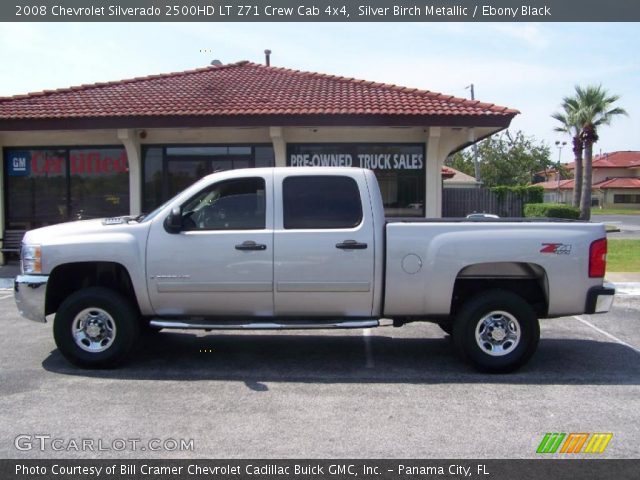 2008 Chevrolet Silverado 2500HD LT Z71 Crew Cab 4x4 in Silver Birch Metallic