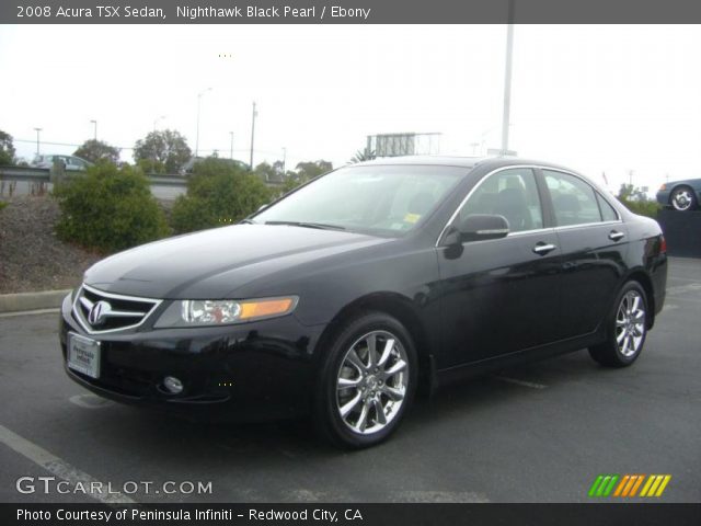 2008 Acura TSX Sedan in Nighthawk Black Pearl