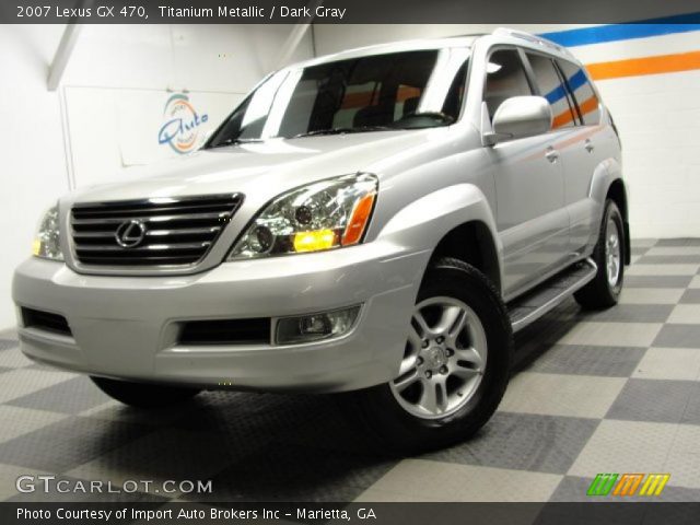 2007 Lexus GX 470 in Titanium Metallic
