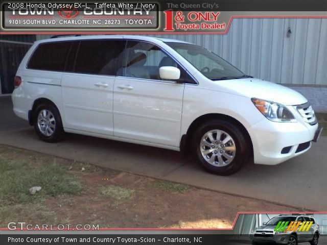 2008 Honda Odyssey EX-L in Taffeta White
