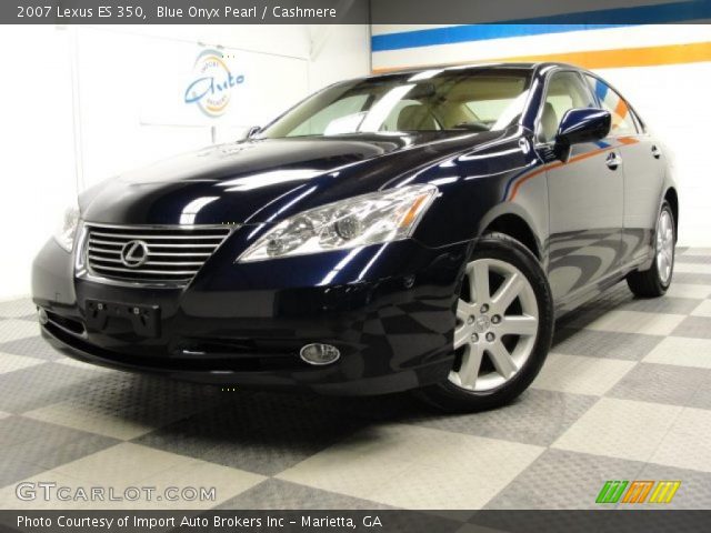 2007 Lexus ES 350 in Blue Onyx Pearl