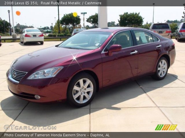 2008 Lexus ES 350 in Royal Ruby Red Metallic