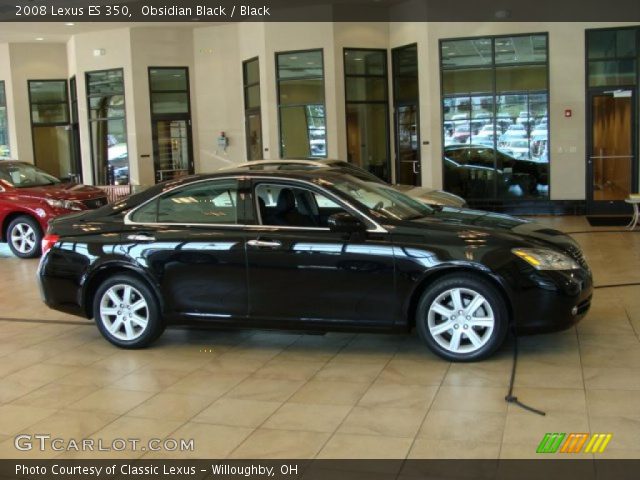 2008 Lexus ES 350 in Obsidian Black