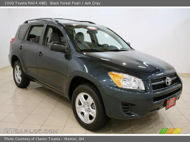 2009 Toyota RAV4 4WD in Black Forest Pearl