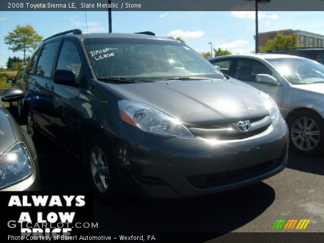 2008 Toyota Sienna LE in Slate Metallic