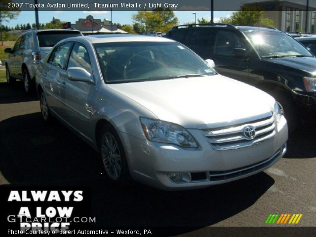 2007 Toyota Avalon Limited in Titanium Metallic