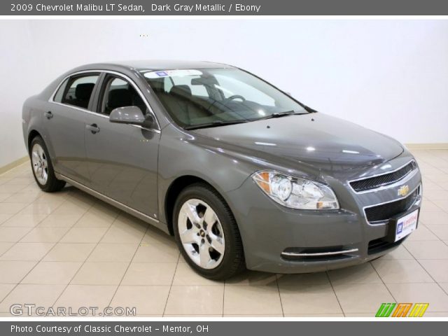 2009 Chevrolet Malibu LT Sedan in Dark Gray Metallic