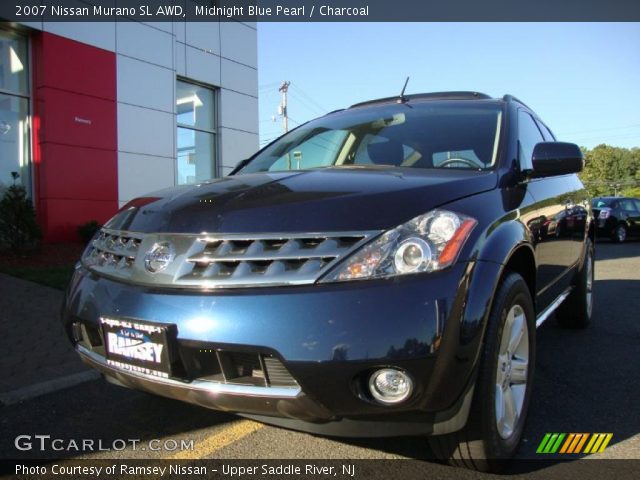 2007 Nissan Murano SL AWD in Midnight Blue Pearl